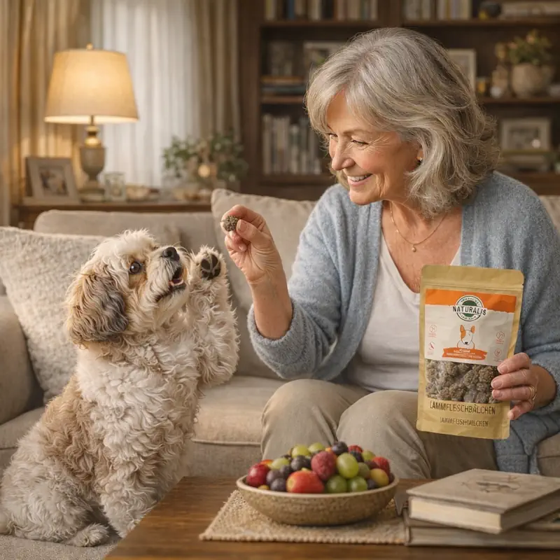 BARF-Snack Trainings-Fleischbällchen Leckerlis – 100% Lammfleisch (150 g)